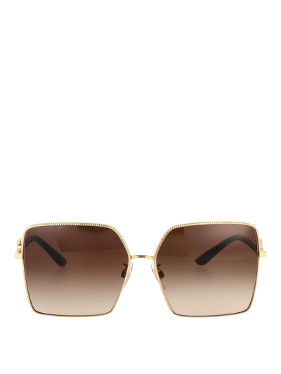 Dolce & Gabbana Sunglasses In Gold