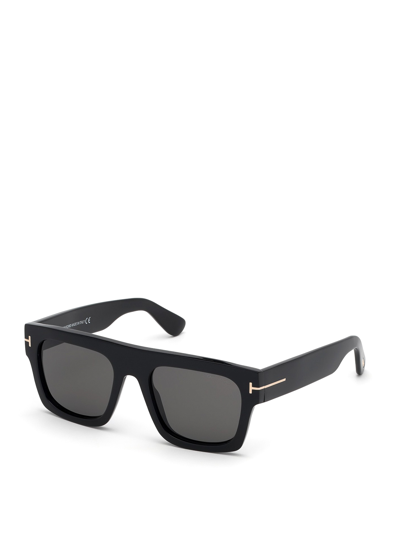 Tom Ford Fausto Sunglasses In Black