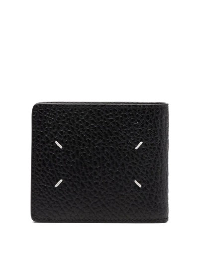 Maison Margiela Wallet Slim 2 Accessories In Black
