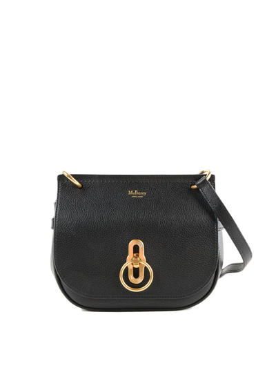 Mulberry Amberley Satchel Bag In Black