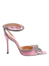 Mach&mach Satin Slingback In Color Carne Y Neutral