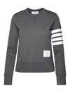 Thom Browne Crewneck Sweatshirt In Gray