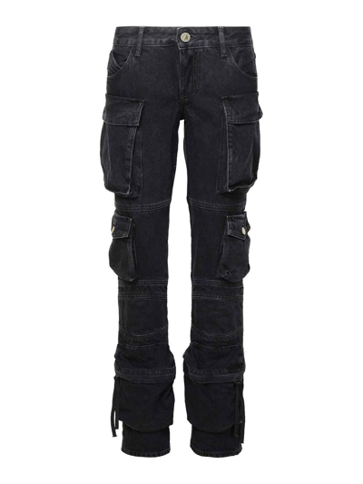 ATTICO JEANS BOOT-CUT - NEGRO