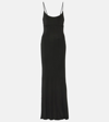 Staud Black Lauren Maxi Dress In Black