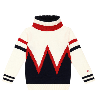 Perfect Moment Kids' Alpine Wool Jumper In Multicoloured
