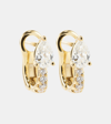Anita Ko 18kt Gold Earrings With Diamonds In Gold