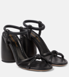 Gianvito Rossi Stylish Black Sandals With Platform Sole For Women In Black