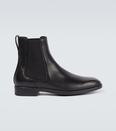 TOM FORD ROBERT LEATHER CHELSEA BOOTS