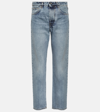 TOTÊME TWISTED SEAM MID-RISE STRAIGHT JEANS