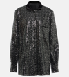 DOLCE & GABBANA SEQUINED SHIRT