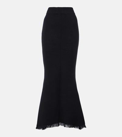 Lisa Yang Sofia Cashmere Maxi Skirt In Black