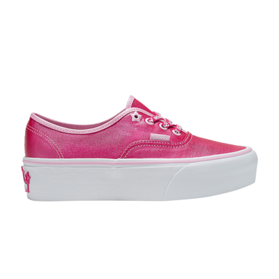 Pre-owned Vans Barbie X Authentic Stackform 'pink'