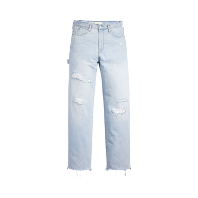 Pre-owned Erl X Levi's Stay Loose Denim Pants 'blue'
