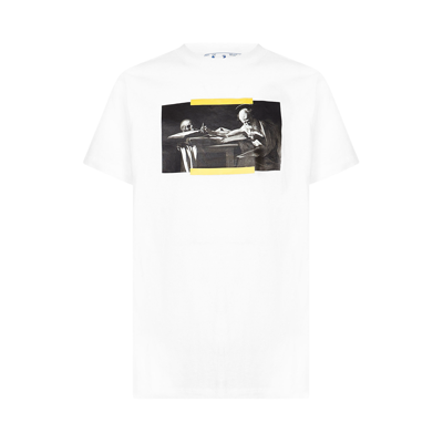 Pre-owned Off-white Caravaggio Painting Short-sleeve Slim Tee 'white/multi'