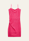 Katiej Nyc Kids' Girl's Maddy Dress In Pink
