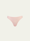 Videris Lingerie Whitney Mid-rise Bikini Briefs In Rosy Blossom