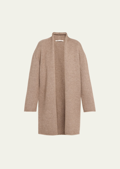 The Row Ernesto Cardigan In Light Taupe