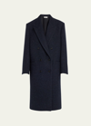 THE ROW DHANILA LONG DOUBLE-BREASTED WOOL COAT