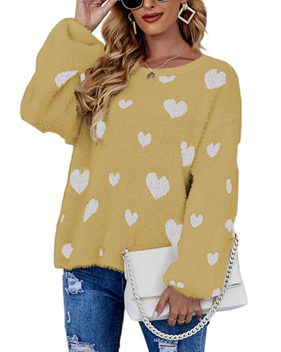 Cercei Studio Sweater In Yellow