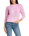 WISPR WISPR CABLE SILK-BLEND SWEATER