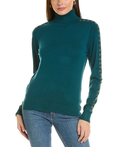 Joseph A Turtleneck Sweater In Green