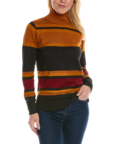 Joseph A Turtleneck Sweater In Multi