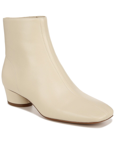 Vince Ravenna Leather Bootie In White