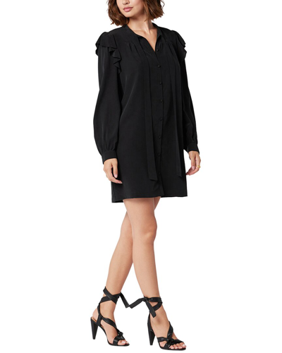 Joie Eloise Dress Silk Mini Dress In Black