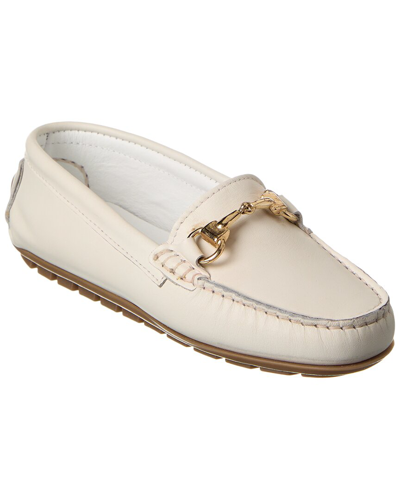 Bruno Magli Emilia Leather Loafer In White