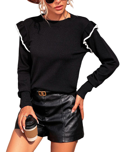 Luna Tuccini Sweater In Black