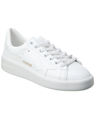 Golden Goose Pure Star New Leather Sneaker In White