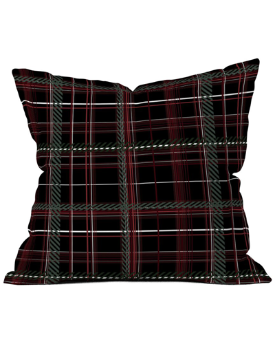 Deny Designs Gabriela Fuente El Throw Pillow In Black