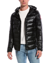 Canada Goose Black Quilted Down Jacket In Grey