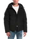 Canada Goose Macmillan Quilted Shell Hooded Down Parka In Black