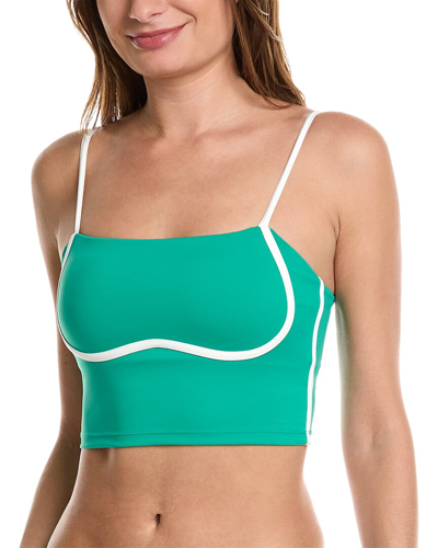 Phat Buddha The Cutting Room Sport Bra In Green