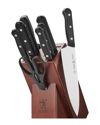 ZWILLING J.A. HENCKELS HENCKELS SOLUTION 10PC KNIFE SET WITH BLOCK, CHEF KNIFE, PARING KNIFE, UTILITY KNIFE & BREAD KNIFE