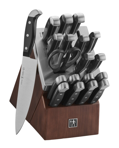 Zwilling J.a. Henckels Henckels Statement 20pc Self-sharpening Knife Set With Block In Black