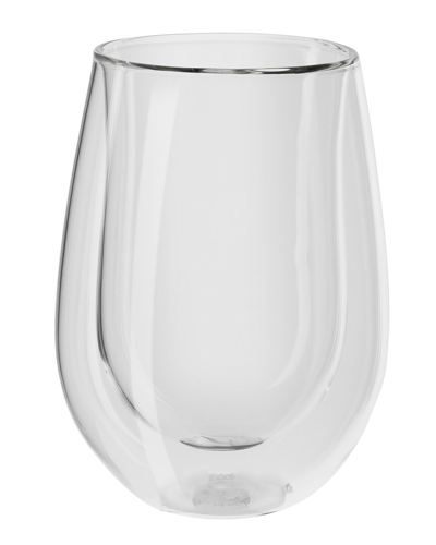 Zwilling J.a. Henckels Zwilling Ja Henckels Sorrento 2pc Double-wall Glass Red Wine Glass Set In Transparent