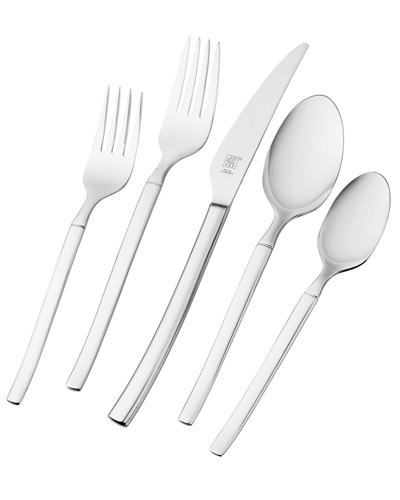 Zwilling J.a. Henckels Zwilling Ja Henckels Opus 20pc 18/10 Stainless Steel Flatware Set In White