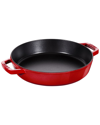 STAUB STAUB CAST IRON 13IN DOUBLE HANDLE FRY PAN