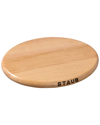 Staub 6in Oval Magnetic Wood Trivet