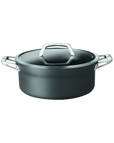 Zwilling J.a. Henckels Zwilling Ja Henckels Motion Hard Anodized 8.5qt Aluminum Nonstick Dutch Oven In Black