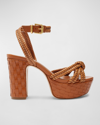 Schutz Kathleen Platform Sandal In Miele