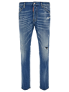 DSQUARED2 DSQUARED2 COOL GUY DISTRESSED MID RISE JEANS