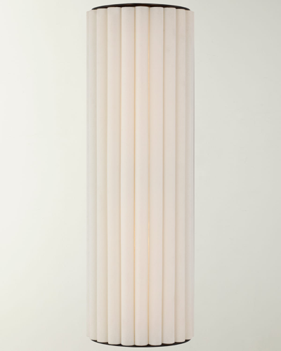 Visual Comfort Signature Palati Large Tall Sconce By Ian K. Fowler In Neutral
