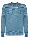 MISSONI MISSONI STRIPED CREWNECK LONG