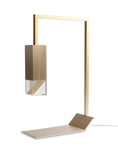 Formaminima Designer Decor & Lighting Lamp/two Brass Revamp Ed. 01 In Brown