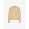 Kenzo Mens Camel Logo-print Relaxed-fit Cotton-jersey Sweatshirt