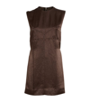 Camilla And Marc Womens Chocolate Myah Panelled Satin Top
