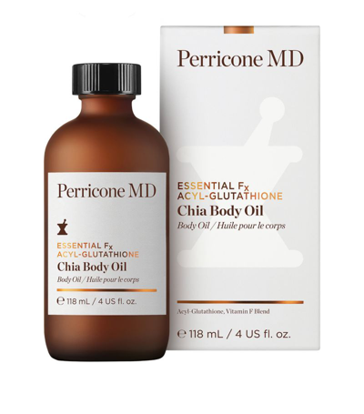 Perricone Md Essential Fx Acyl-glutathione Chia Body Oil In Brown